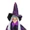 5.5ft. Lighted & Animated Witch Halloween Figure Decoration